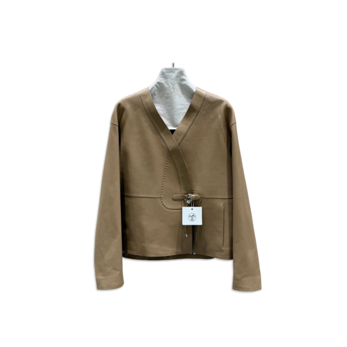 H**me5 leather jacket